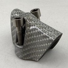 NOS PINARELLO Dogma MONTELLO FP8 Aero morsetto reggisella TT Tri Bike argento carbonio