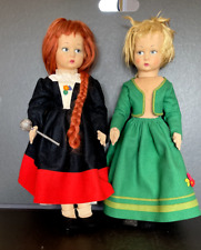 Lenci Italia. Due antiche bambole in feltro