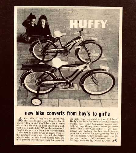 Pubblicità bicicletta huffy - bicicletta,