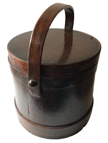 Secchio legno abete - in,