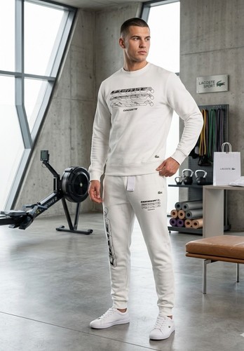 Tuta uomo lacoste - tuta,