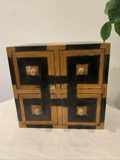 Cassettiera portagioie rustica