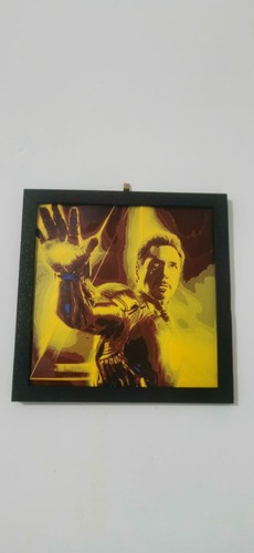 Quadro decorativo iron man - decorativo,