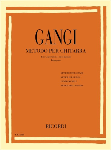 Gangi metodo per - gangi, chitarra