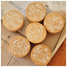 SET 4 PEZZI TIMBRI EFFETTO