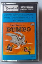Disneyland DUMBO - DC11 - Storyteller compatibile cassette Disney audiocassetta