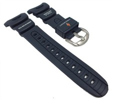 Cinturino casio resina blu - cinturino,