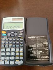 CALCOLATRICE SCIENTIFICA SOLARE SHARP EL-520W ADVANCED D.A.L TWIN POWER