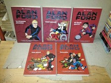 ALAN FORD SERIE COMPLETA 1/5 I GRANDI PERSONAGGI DI REPUBBLICA 2006 EDICOLA