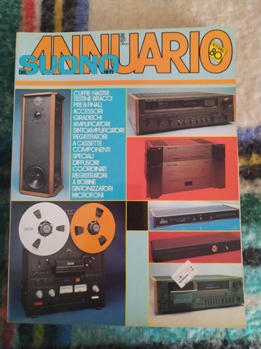 Annuario suono 1980 560 pagine - suono,