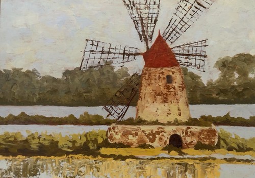 Quadro dipinto olio - dipinto,