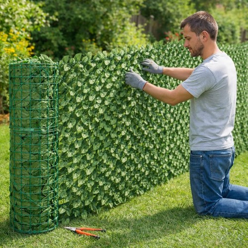 Siepe finta artificiale con - siepe,