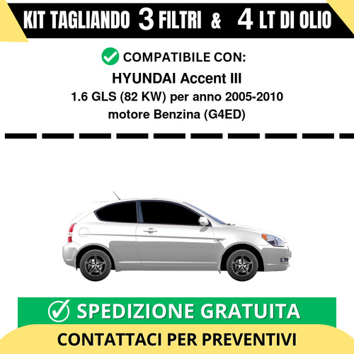 Tagliando per hyundai accent - tagliando,