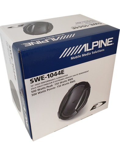 Alpine swe 1044e - alpine, swe-1044e