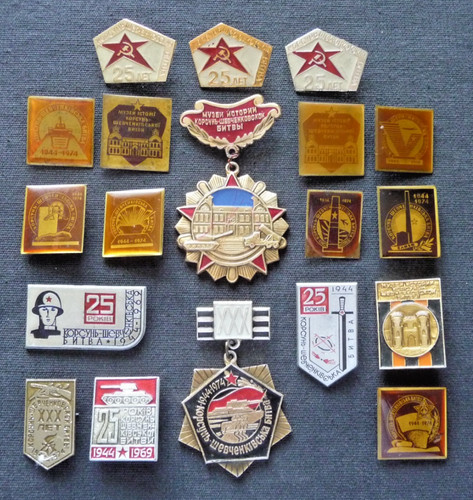 Set distintivi sovietici - set,