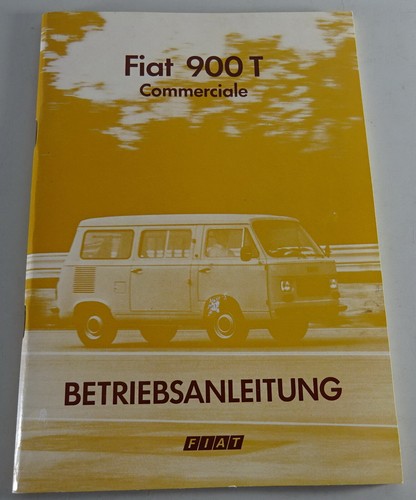Manuale operativo fiat 900 - fiat,