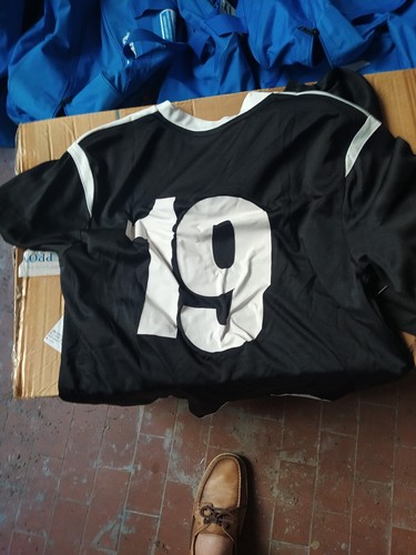 Maglie calcio nere numerate - maglie,