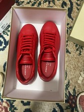 Sneakers uomo John Galliano, rosse, taglia USA 8, taglia europea 41 NUOVISSIME