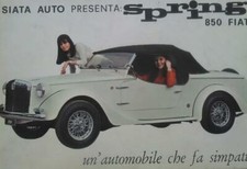 Siata Spring 850 depliant brochure originale
