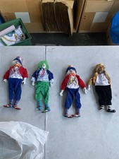 Pagliacci In Ceramica E Stoffa
