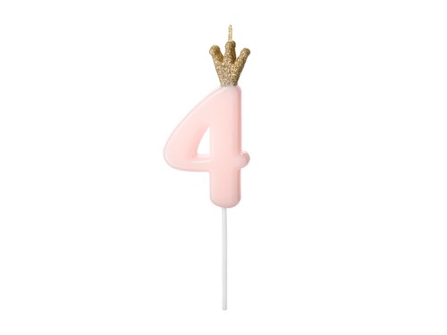 Candela numero rosa - numero,