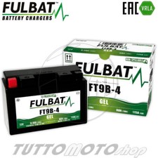 BATTERIA FULBAT GEL FT9B-4 = YTB9-BS Yamaha  X MAX 400 2013 2014 2015 -XMAX 400