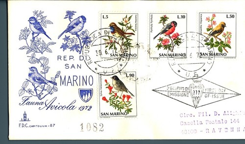 San marino fdc - -,