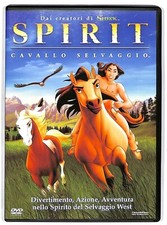 SPIRIT CAVALLO SELVAGGIO DREAMWORKS DVD EDIZIONE ITALIANA 2003 USATO ML3 80990