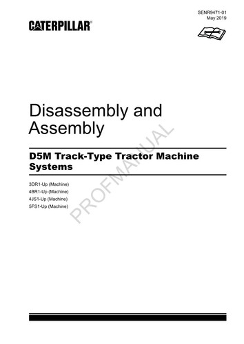 Caterpillar d5m track tractor - track,