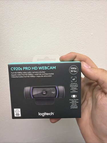 Nuova webcam logitech c920s - nuova,