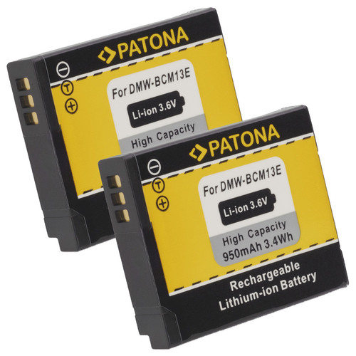 Batteria compatibile patona - 2x,