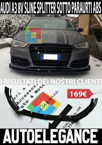 Splitter sotto paraurti audi - splitter,