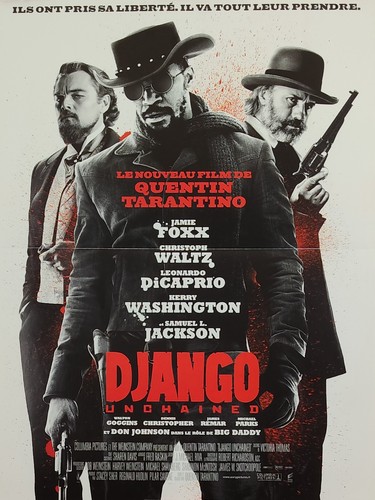 Django unchained affiche - django,