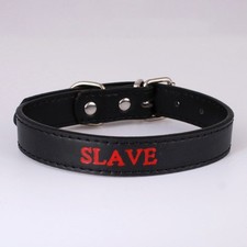 Collare personalizzato punk pu pelle lettera BAD PET collana BDSM regalo fai da te girocollo F4