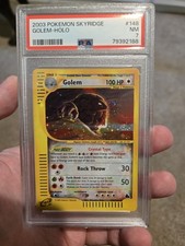 Pokemon Golem Holo carta rara