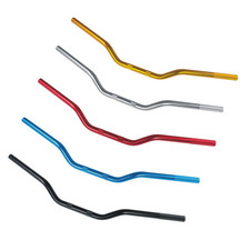 Manubrio Alluminio Moto Naked Scooter Custom Piega Bassa diametro 22 mm