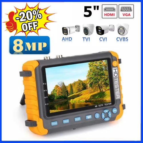Tester cctv 8mp tvi - cctv, cvi