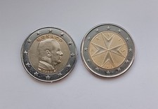 2 euro 2 pcs. Malta 2013 &