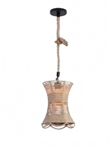 Lampadario corda canapa - in,