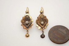 PRETTY ANTIQUE 14K GOLD &