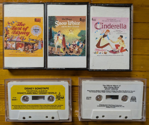 Vtg disney cassette tape - vtg,
