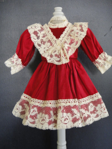 Vestito seta bordeaux per - vestito,