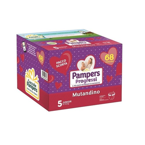 Pampers progressi mutandino - pampers,