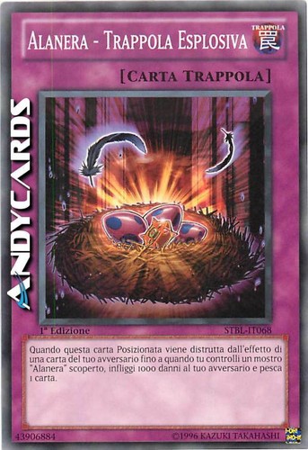 Alanera trappola esplosiva - -,