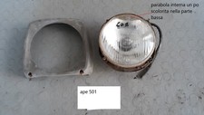 ghiera cornice e faro piaggio ape 501