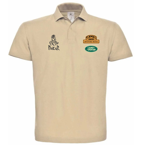 Polo shirt camel trophy land - polo,