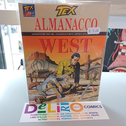 Tex almanacco del west - del, 1998