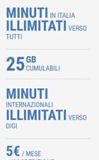 Sim Card digimobile Italiana Attiva