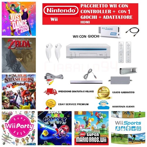 Nintendo wii console completa - nintendo,