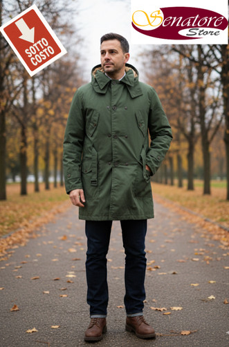 Parka eskimo uomo con - uomo,